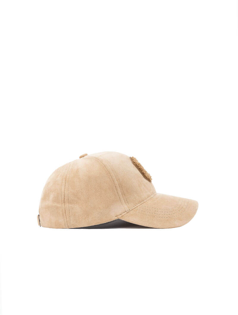 Casquette à motif brodé